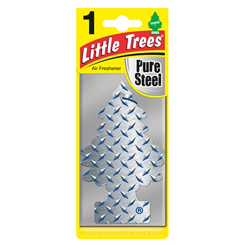 Little Trees Car Freshener Pure Steel 24 CT