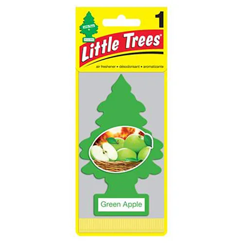 Little Trees Car Freshener Green Apple 24 CT