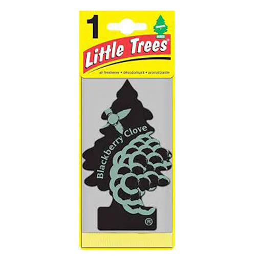 Little Trees Car Freshener Black Berry Clove 24 CT
