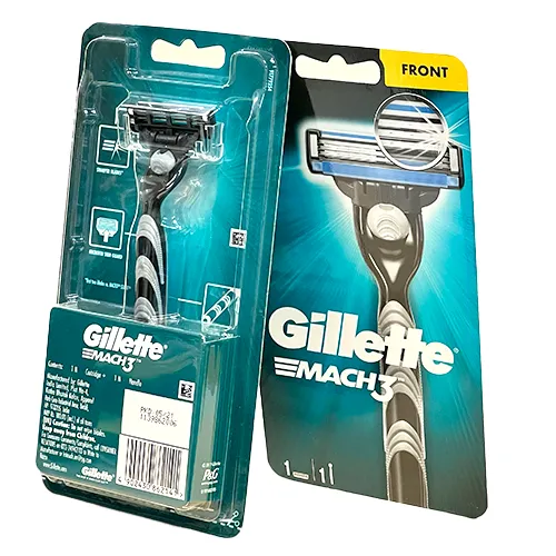 Gillette Mach 3 Razor 6s Box