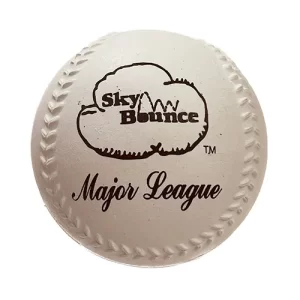Sky Bounce White Sponge BaseBall 12 CT