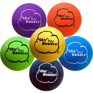 Sky Bounce Assorted Rubber Ball 12 CT