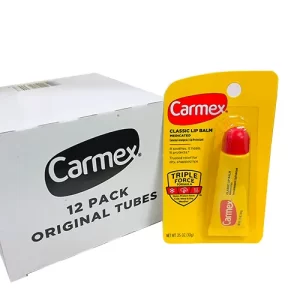 Carmex Lip Balm 0.35oz Tube 12 CT