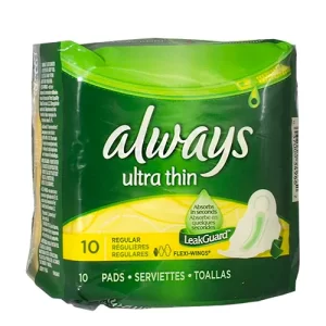 Always Maxi Ultra Thin 10s 12 CT