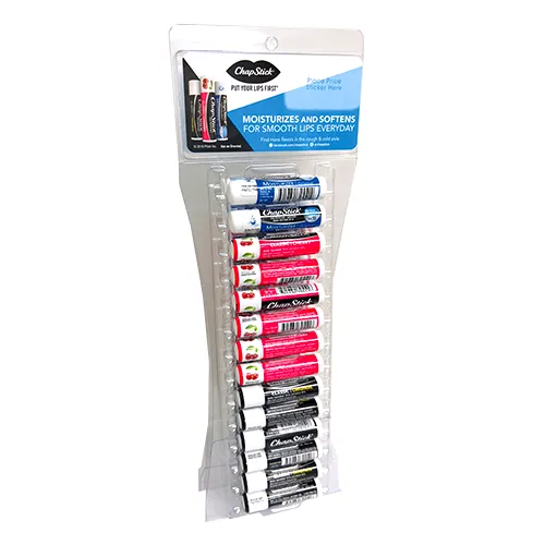 ChapStick 28 Tent Card