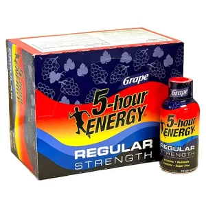 5-Hour Energy Grape Regular Strength 1.93oz/12CT