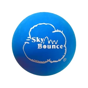 Sky Bounce Blue Rubber Ball 12 CT