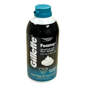 Gillette Foamy Sensitive Skin 11oz 12 CT