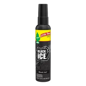 Little Trees Car Freshener Black Ice Spray 3.5oz/24CT