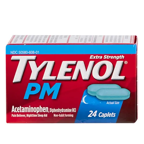 Tylenol PM 24 Caplets Pack – 12 CT
